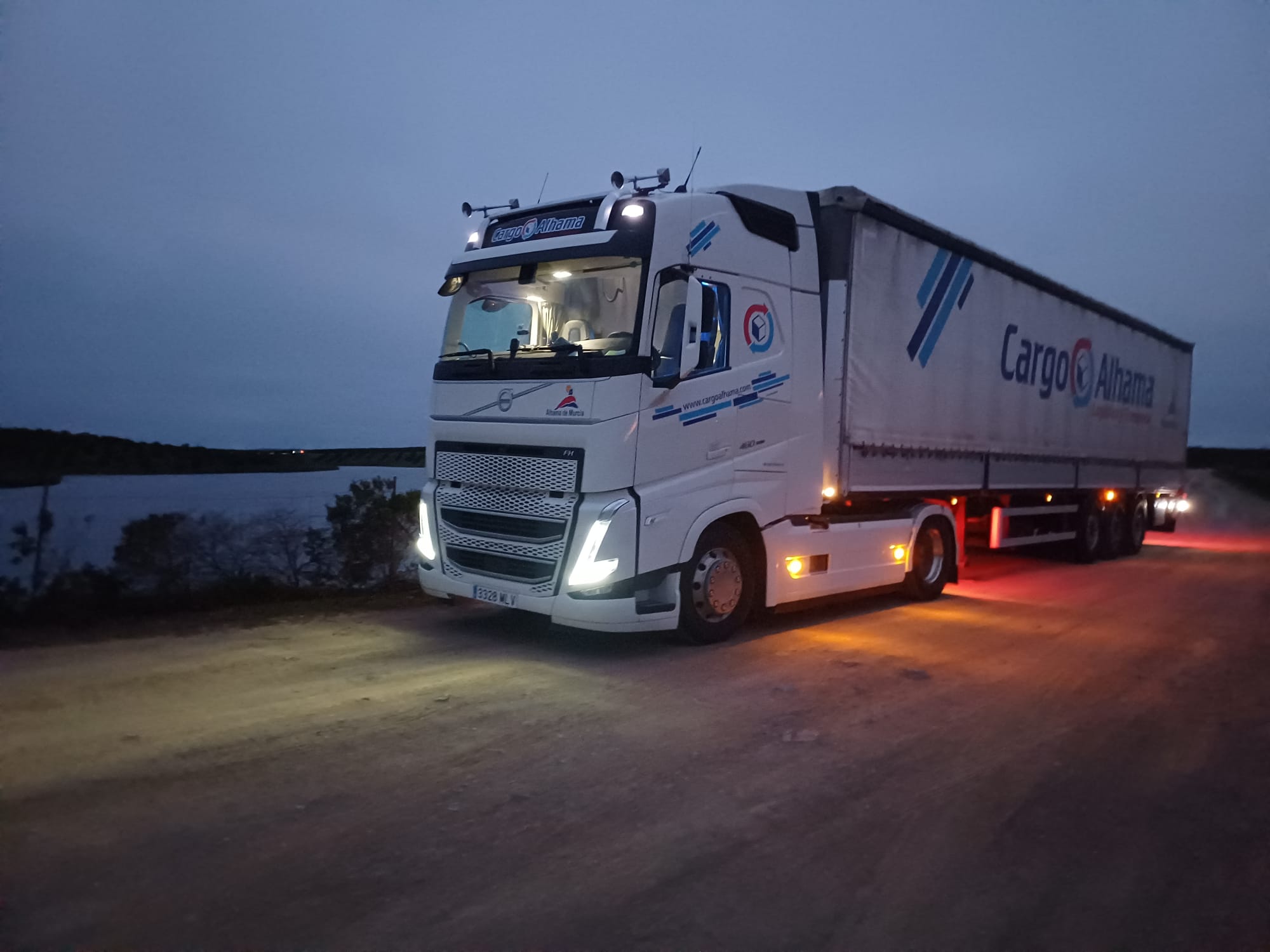 Camión de la flota Cargo Alhama